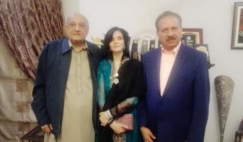 with Amjad and Saima